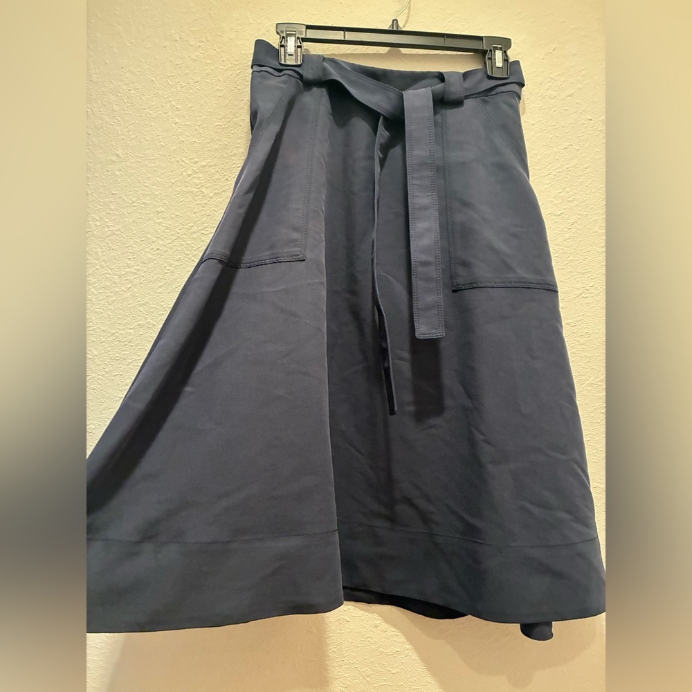 Tommy Hilfiger Navy A-Line Skirt